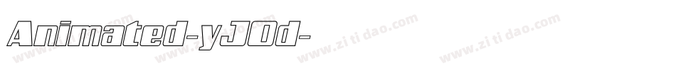 Animated-yJOd字体转换