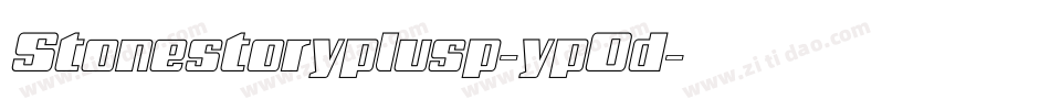 Stonestoryplusp-ypOd字体转换