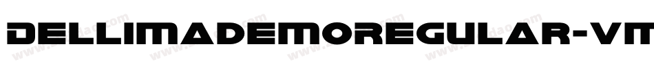 DellimademoRegular-vmg9O字体转换