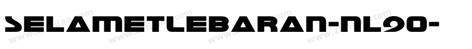 SelametLebaran-nl9O字体转换