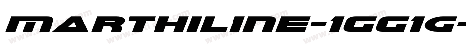 Marthiline-1GG1g字体转换
