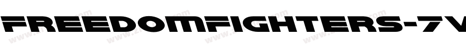 FreedomFighters-7v5K字体转换