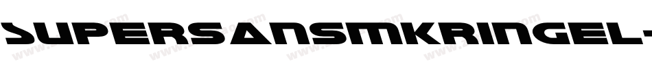 Supersansmkringel-jR2O字体转换 Supersansmkringel-jR2O字体转换