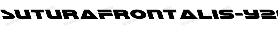 SuturaFrontalis-Y2O字体转换