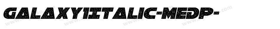 Galaxy1Italic-MeDp字体转换