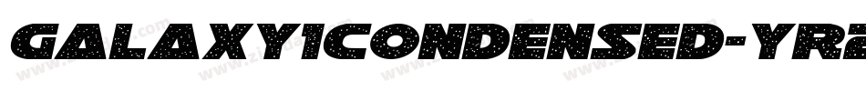 Galaxy1Condensed-YR2q字体转换