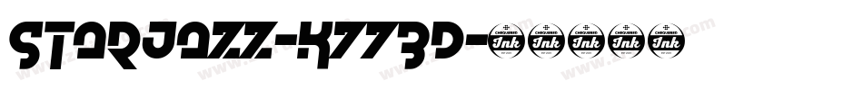 StarJazz-K773D字体转换