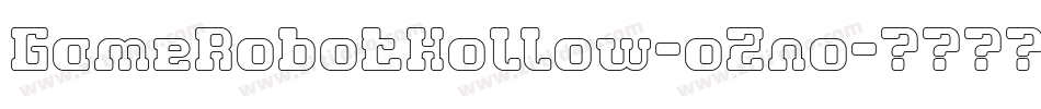GameRobotHollow-o2no字体转换