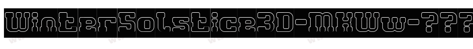 WinterSolstice3D-MKWw字体转换