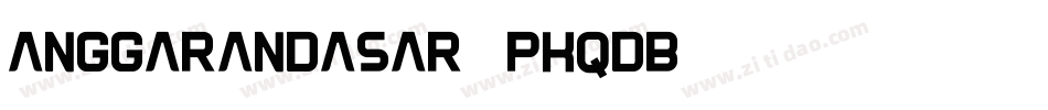 AnggaranDasar-PKqDB字体转换