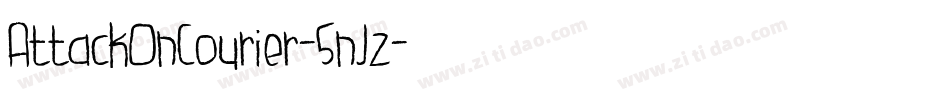 AttackOnCourier-5nJz字体转换