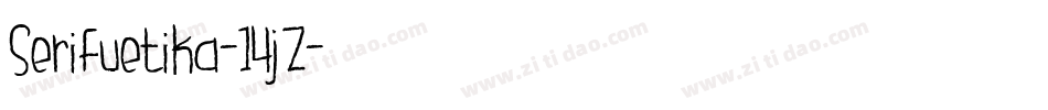 Serifvetika-14jZ字体转换