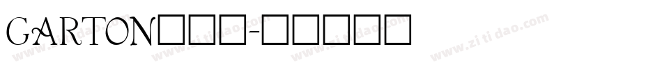 GARTON手机版字体转换