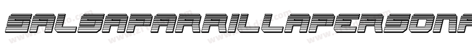 SalsaParrillaPersonalUseRegular-vmAly字体转换