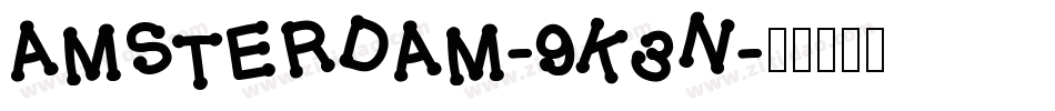 Amsterdam-9K3n字体转换