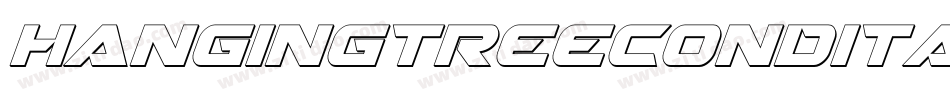 hangingtreecondital字体转换