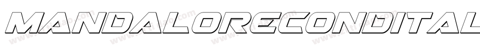 mandalorecondital字体转换