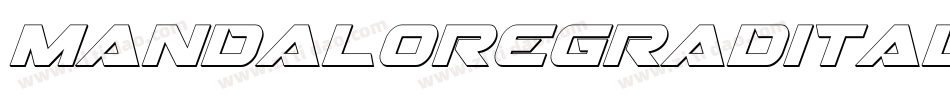 mandaloregradital字体转换