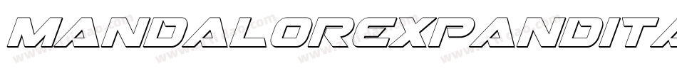 mandalorexpandital字体转换