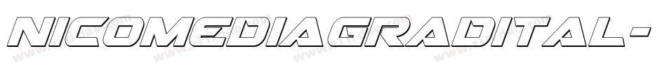 nicomediagradital字体转换