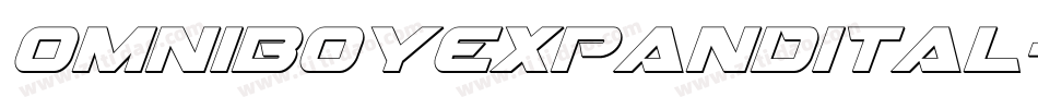 omniboyexpandital字体转换 omniboyexpandital字体转换