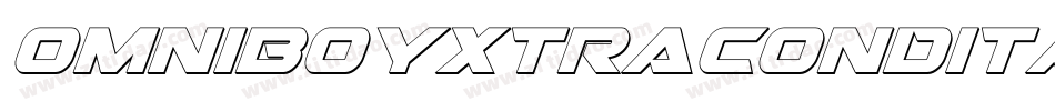 omniboyxtracondital字体转换