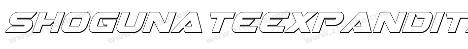 shogunateexpandital字体转换
