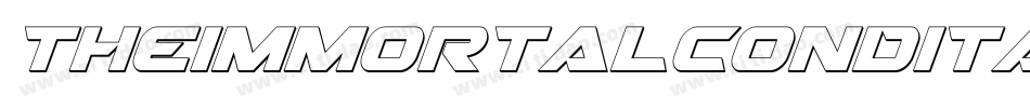 theimmortalcondital字体转换