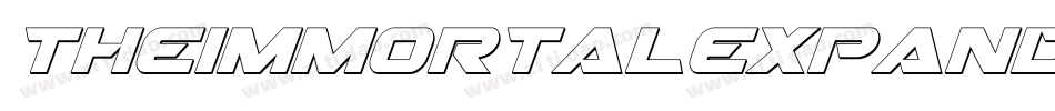 theimmortalexpandital字体转换