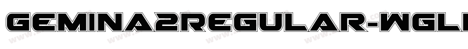 Gemina2Regular-WglE字体转换 Gemina2Regular-WglE字体转换