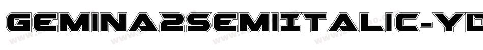 Gemina2SemiItalic-ydRm字体转换 Gemina2SemiItalic-ydRm字体转换