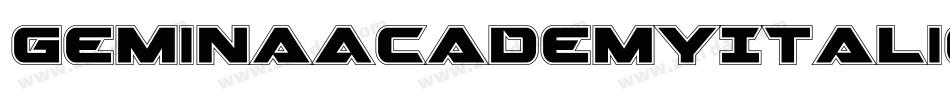 GeminaAcademyItalic-rMOp字体转换 GeminaAcademyItalic-rMOp字体转换