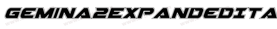 Gemina2ExpandedItalic-xmAK字体转换 Gemina2ExpandedItalic-xmAK字体转换