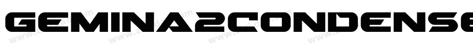 Gemina2Condensed-Ove4字体转换