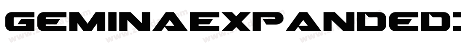 GeminaExpandedItalic-vwD7字体转换