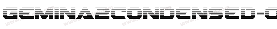 Gemina2Condensed-Ove4字体转换