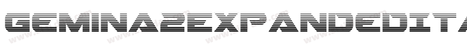Gemina2ExpandedItalic-xmAK字体转换 Gemina2ExpandedItalic-xmAK字体转换