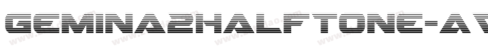 Gemina2Halftone-AVvL字体转换