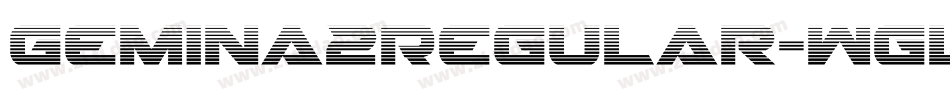 Gemina2Regular-WglE字体转换 Gemina2Regular-WglE字体转换