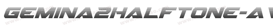 Gemina2Halftone-AVvL字体转换