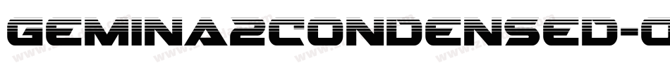 Gemina2Condensed-Ove4字体转换
