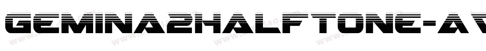 Gemina2Halftone-AVvL字体转换