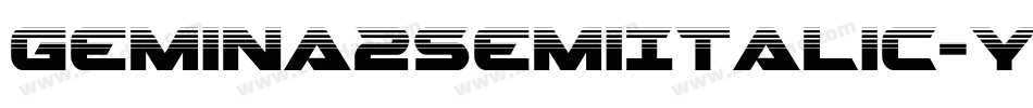 Gemina2SemiItalic-ydRm字体转换 Gemina2SemiItalic-ydRm字体转换