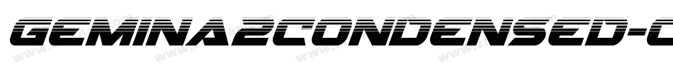 Gemina2Condensed-Ove4字体转换