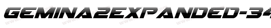 Gemina2Expanded-34JL字体转换 Gemina2Expanded-34JL字体转换