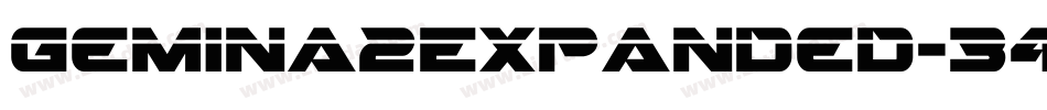Gemina2Expanded-34JL字体转换 Gemina2Expanded-34JL字体转换