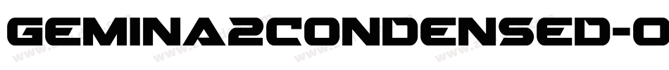 Gemina2Condensed-Ove4字体转换