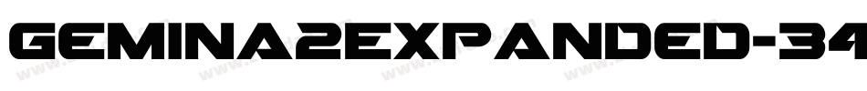 Gemina2Expanded-34JL字体转换 Gemina2Expanded-34JL字体转换