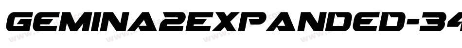 Gemina2Expanded-34JL字体转换 Gemina2Expanded-34JL字体转换