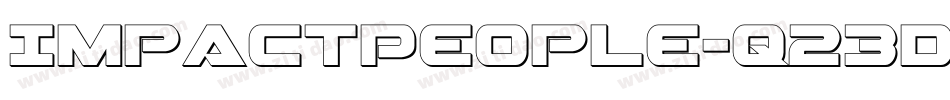 ImpactPeople-q23d字体转换